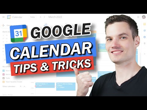 📆 Google Calendar Tips and Tricks
