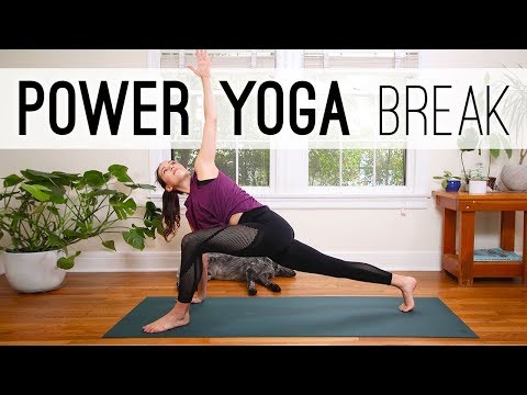 Power Yoga Break | Yoga For Weight Loss | Yoga With Adriene