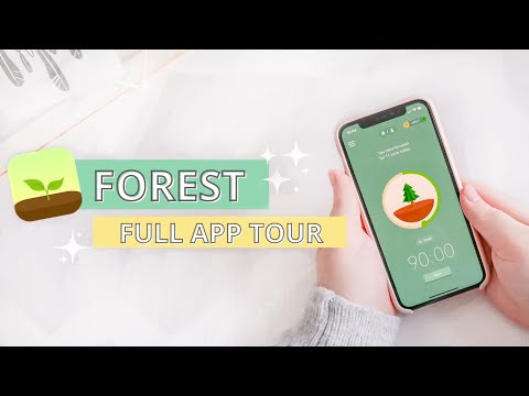 FOREST APP Walkthrough | Full Tour of the best PRODUCTIVTY APP