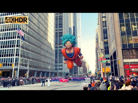 New York Thanksgiving Day Parade NYC 4k HDR