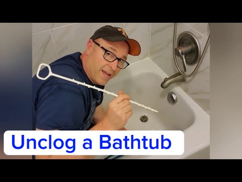 How to unclog a bathtub drain | Dad, how do I?