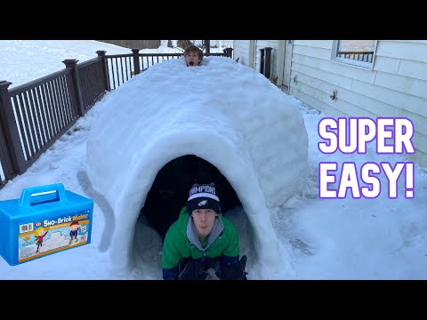 How to BUILD an IGLOO Step by Step!