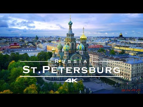 St. Petersburg, Russia 🇷🇺 / Санкт-Петербург, Россия 🇷🇺 - by drone [4K]