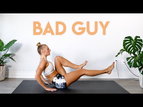 Billie Eilish - bad guy FULL BODY WORKOUT ROUTINE