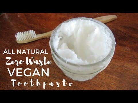 How To Make All Natural, Zero Waste, Vegan Toothpaste!
