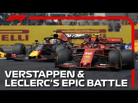 Verstappen And Leclerc&#039;s Epic Silverstone Battle | 2019 British Grand Prix