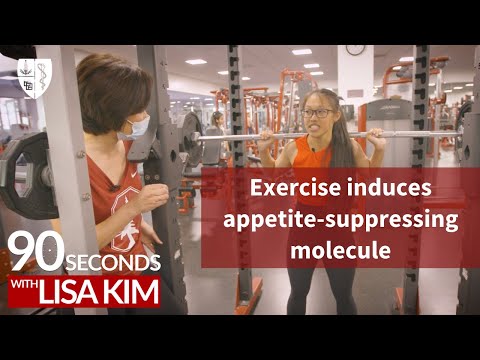 Exercise induces appetite-suppressing molecule | 90 Seconds w/ Lisa Kim