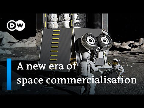 Will the US claim the first commercial moon landing? | DW News
