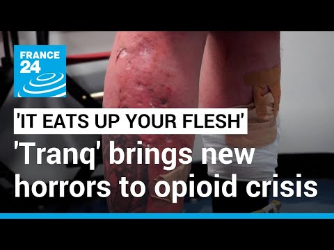 &#039;It eats up your flesh&#039;: &#039;Tranq&#039;, the new drug worsening America&#039;s opioid epidemic • FRANCE 24