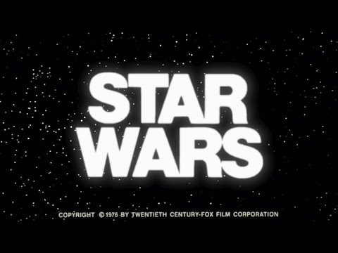 STAR WARS Original Trailer (Restored) - 1976