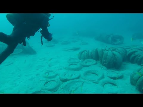 Artificial reef made out of tires causing big mess off Fort Lauderdale coast