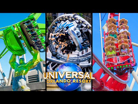 Top 10 Fastest Rides at Universal Orlando | Universal Studios Florida &amp; Islands of Adventure