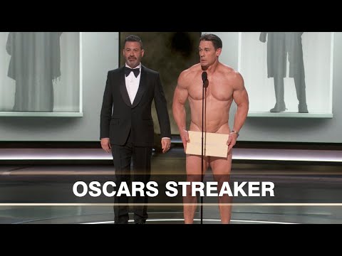 John Cena (Sort Of) Streaks at the Oscars