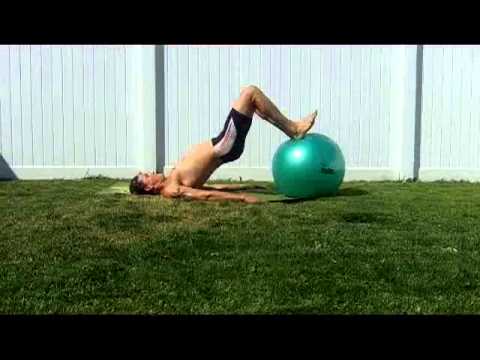 Stability Ball Bridge