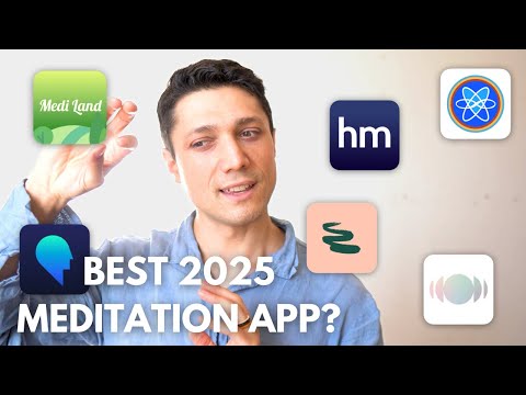 Best Meditation App review 2025 | Waking Up, Moments of Space &amp; more