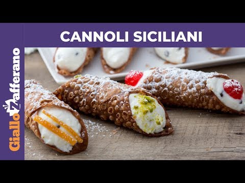 CANNOLI SICILIANI: RICETTA ORIGINALE