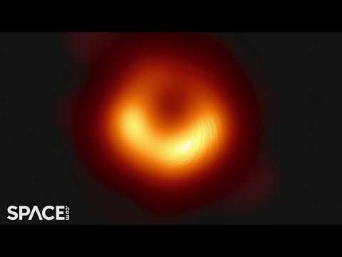 New M87 black hole image reveals magnetic fields | 55 million light-year zoom-in