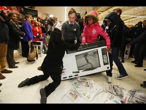 Black Friday Brawls: Nothing gets between customers and a deal!