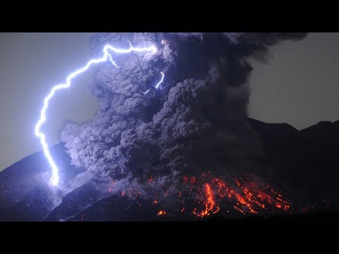 Volcanic Lightning - WTF Weather