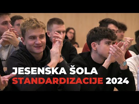 Jesenska šola standardizacije 2024 - SIST