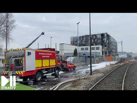 Enorme incendie dans un data center OVH à Strasbourg