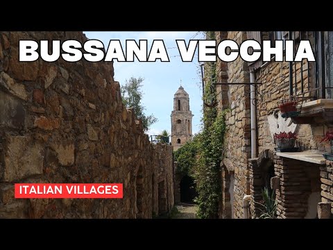 BUSSANA VECCHIA the village that LIVED TWICE | ITALY Liguria (rebuilt after earthquake)