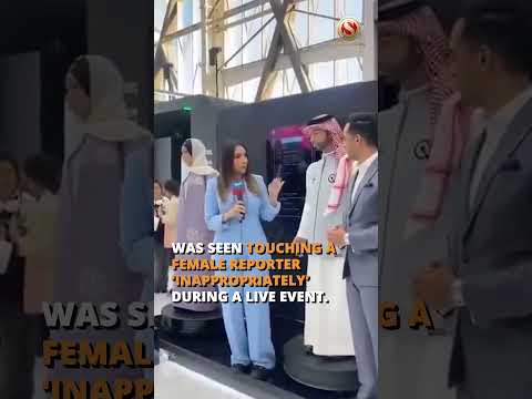 Saudi’s Male Humanoid Robot Touches Female Journalist Inappropriately