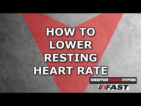 How to Lower Resting Heart Rate