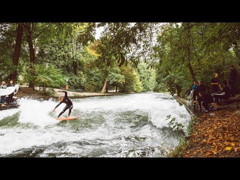 River Surfing In Munich with Mick Fanning