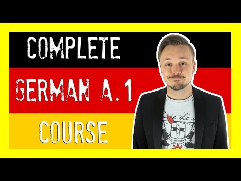 Learn German For Beginners 🇩🇪 The Complete Course (Level A.1) | Get Germanized