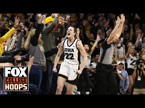 Caitlin Clark&#039;s top ten plays of the 2023-2024 season | CBB on FOX