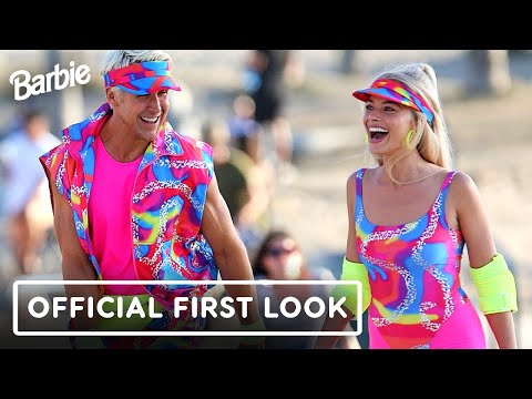 BARBIE (2023) Barbie &amp; Ken Official First Look - Margot Robbie, Ryan Gosling Movie