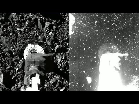 OSIRIS-REx Touches Asteroid Bennu