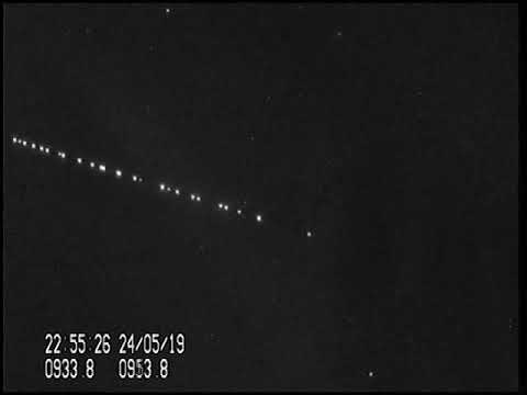 SpaceX Starlink Satellites Spotted Over Netherlands