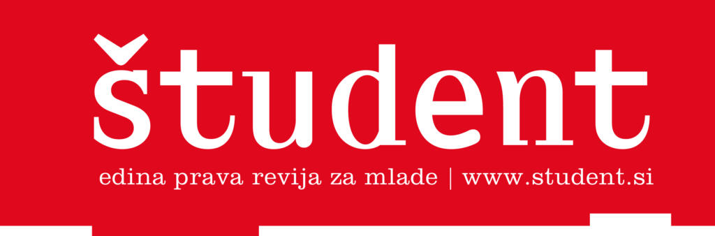 Star logotip portala in revije Študent
