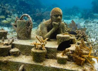 Najbolj nenavadni muzeji na svetu (del 1) Podvodne umetnine na dnu Karibskega morja