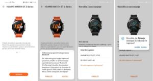 Sinhronizacija Huawei Watch GT 2 in telefona