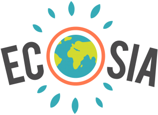 Ecosia – spletni brskalnik, ki sadi drevesa Logotip Ecosie