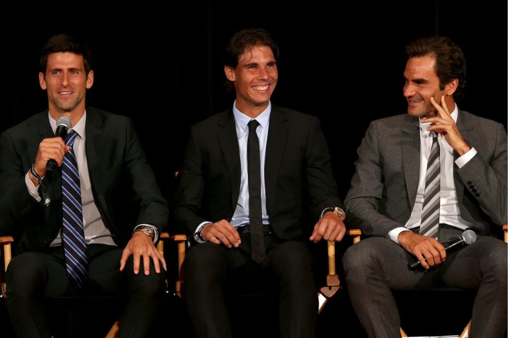 Djoković, Nadal in Federer