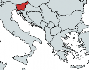 zermljevid slovenije v balkanu