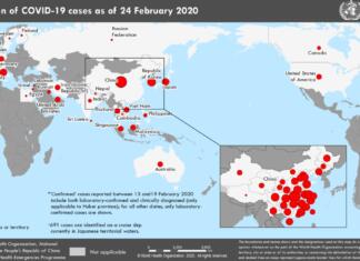 Ni razloga za preplah – statistika COVID-19 Zemljevid okuženosti s Covid-19