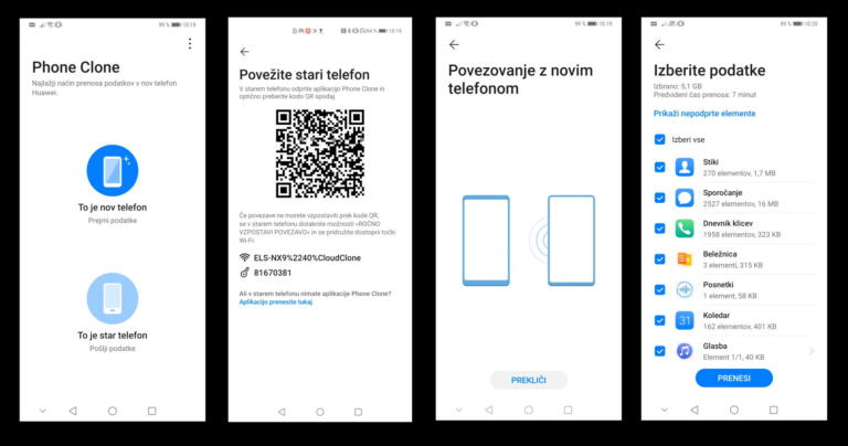 Aplikacija Phone Clone