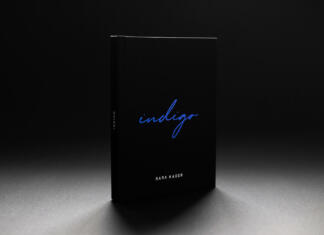 Indigo: »Vsak, ki vzame mojo zbirko v roke, je moj kritik … « pravi pesnica Sara Kager Pesniška zbirka Indigo