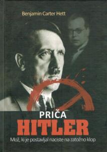 Naslovnica knjige s sliko Hitlerja