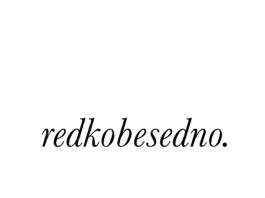 beseda "redkobesedno"