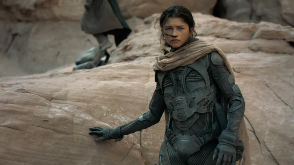Zendaya kot Chani v filmu Dune