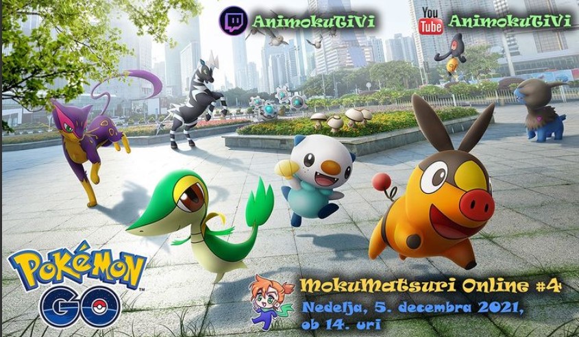 Promocijski plakat za stream igre Pokemon GO