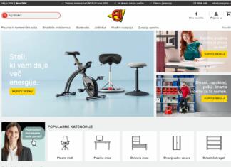 AJ Kataloška prodaja z novo spletno stranjo Spletna stran kataloške prodaje