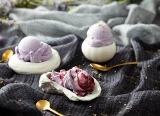 3 prednosti najboljše baze za sadni sladoled Sladoled v posodicah na odeji