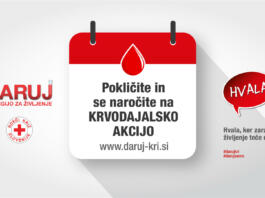 Daruj kri, krovdajalska akcija Rdečega križa Slovenije